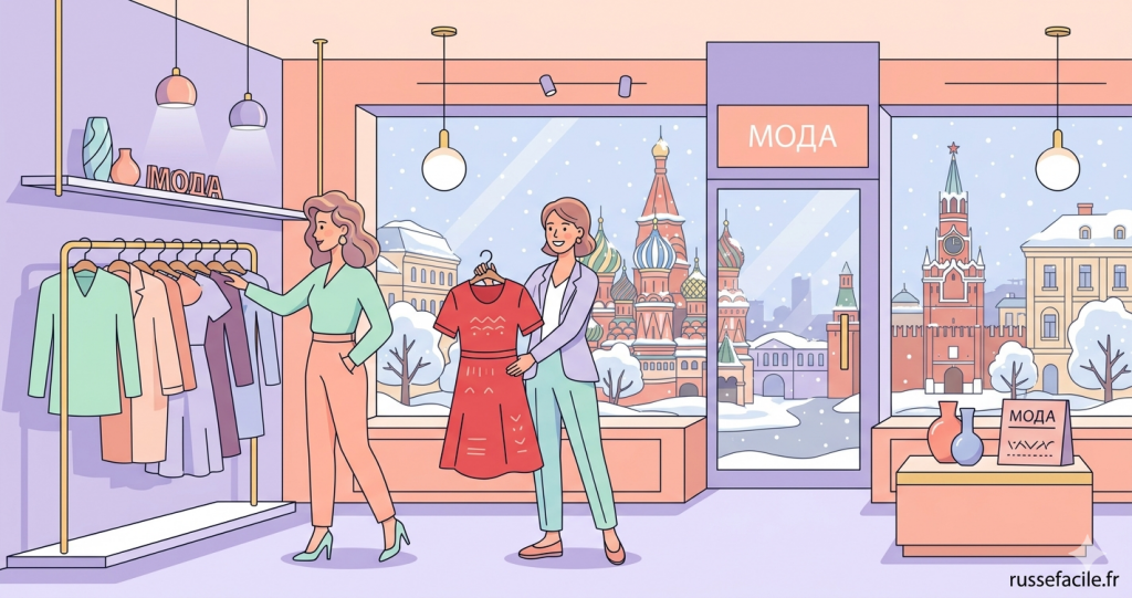 les magasins en russe